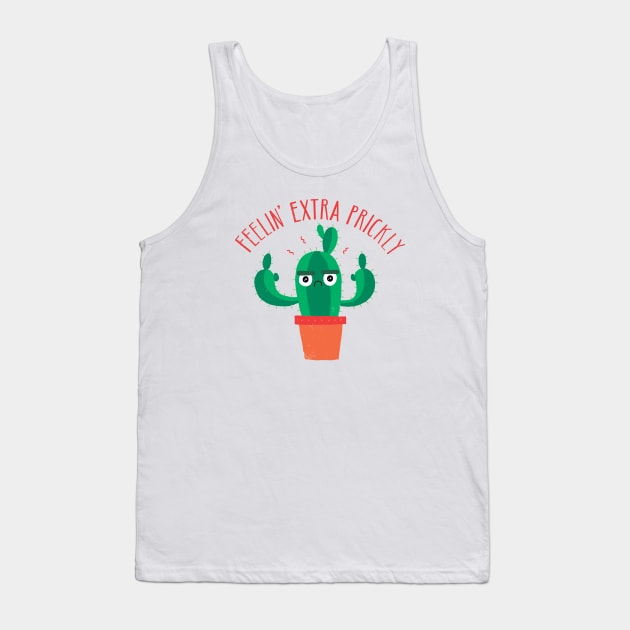 Extra Prickly Tank Top by DinoMike